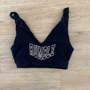 Navy Splits59 x Rumble Boxing Sports Bra